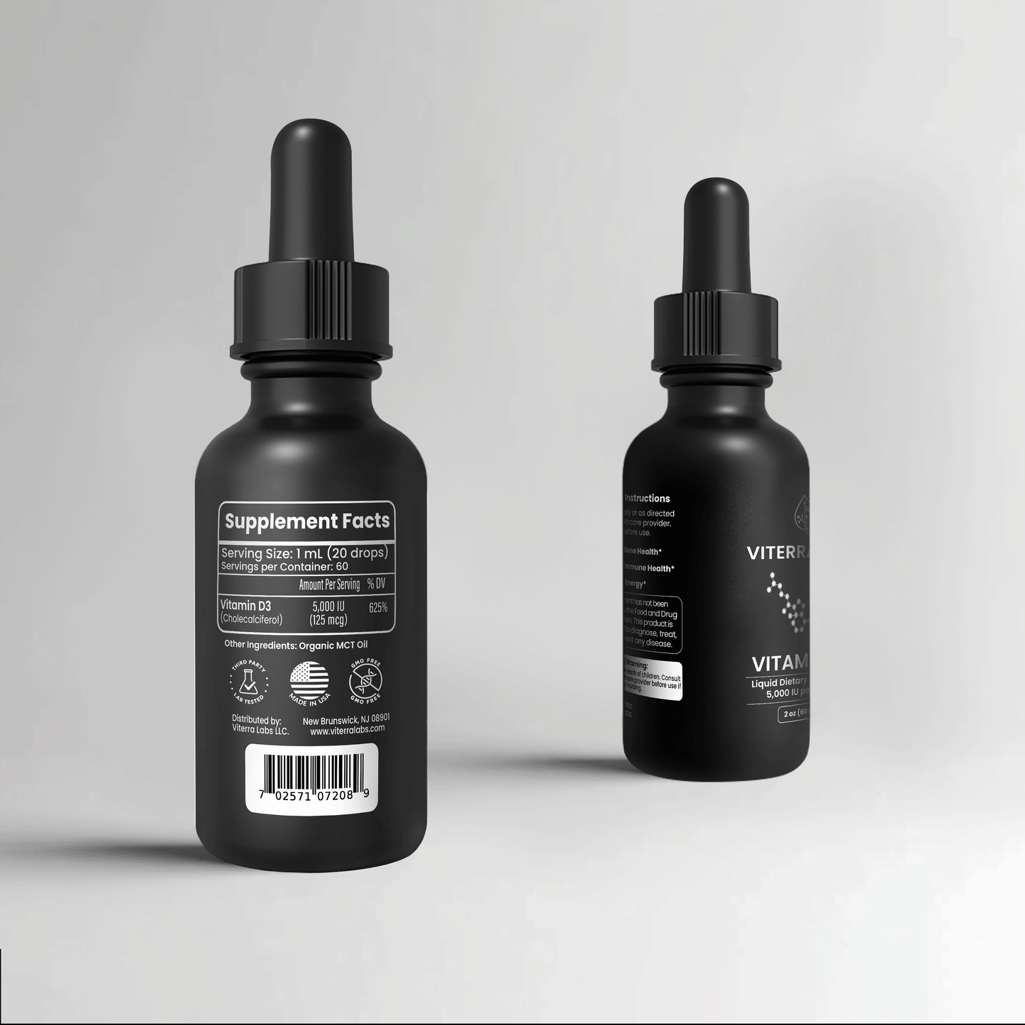 Vitamin D3 Liquid Drops 5,000 IU/mL